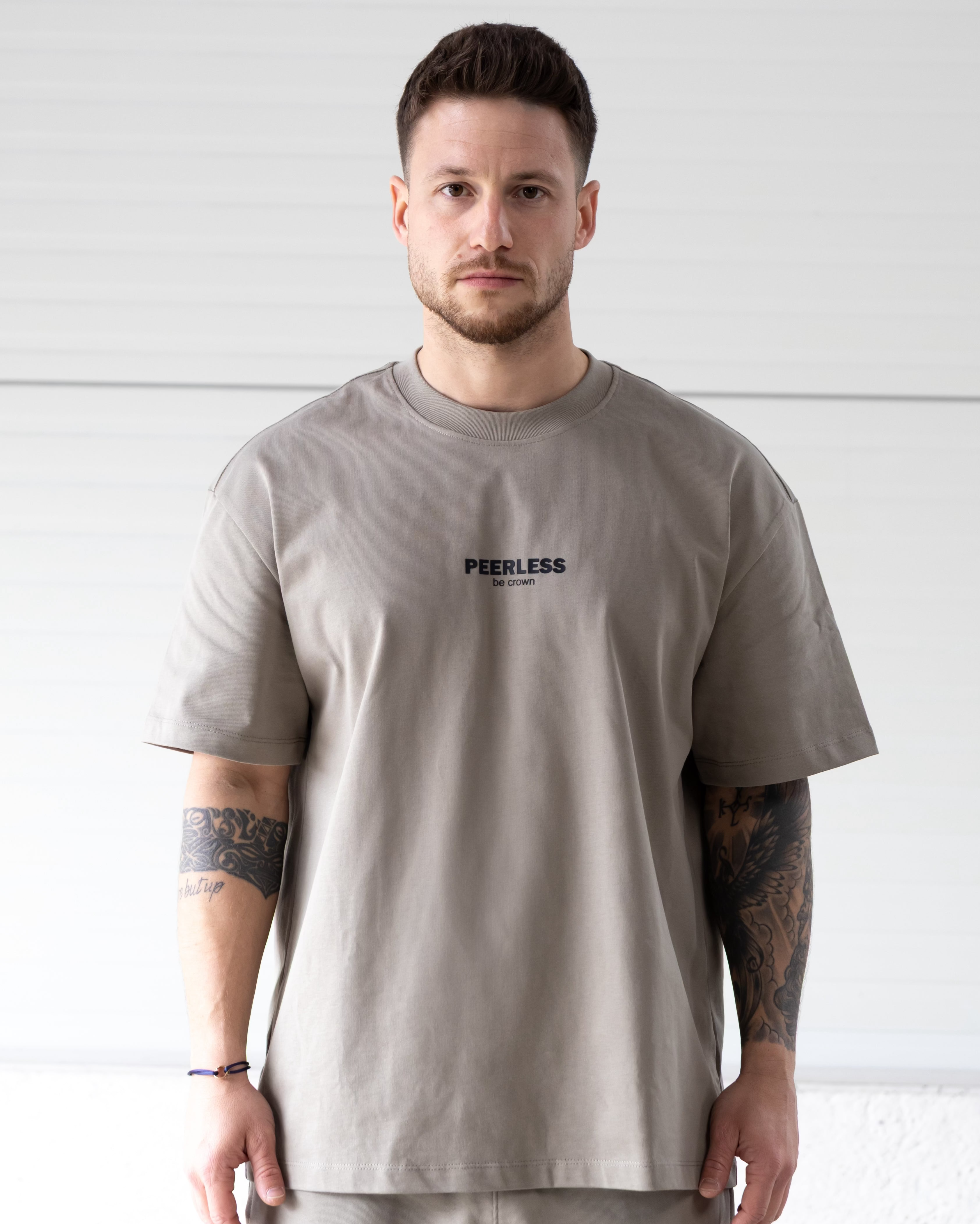 ICONIC T-SHIRT TAUPE