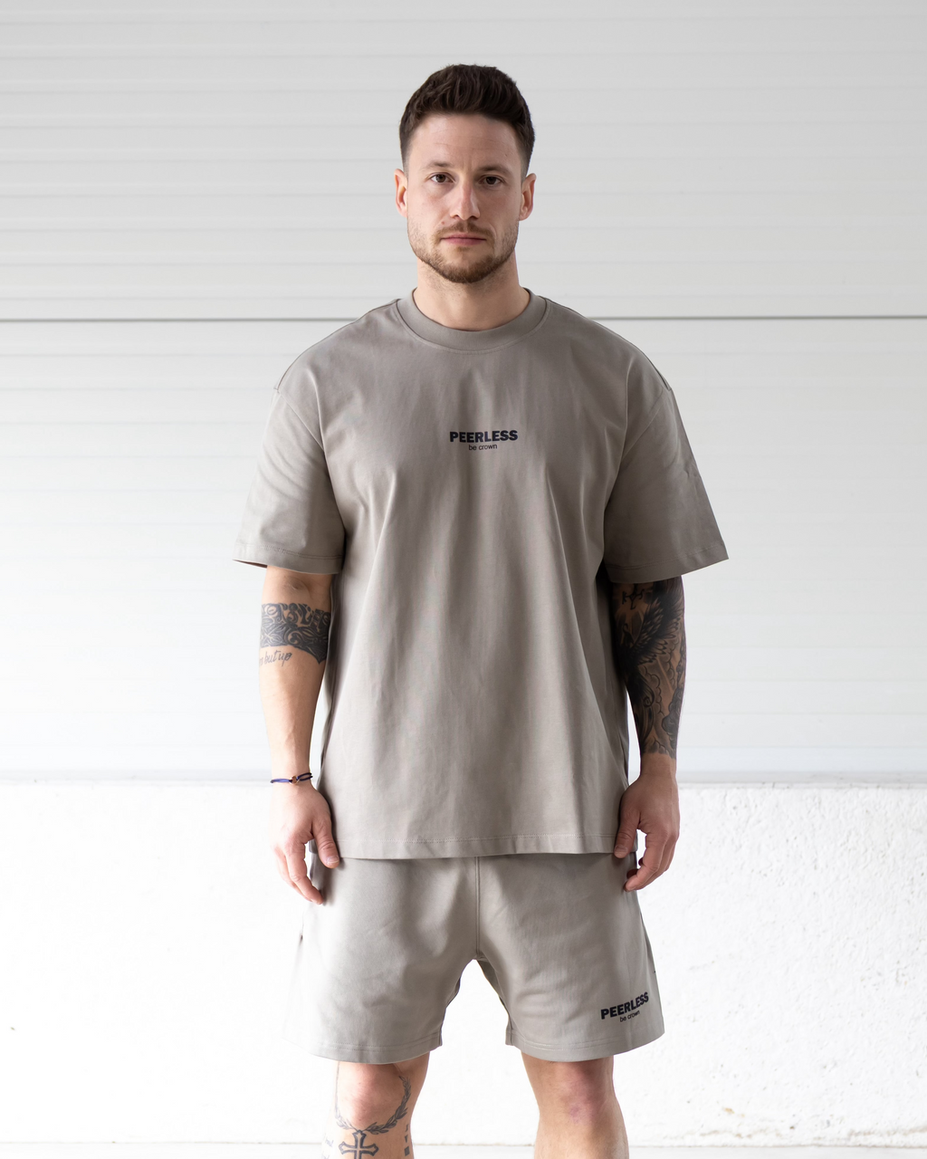 ICONIC T-SHIRT TAUPE