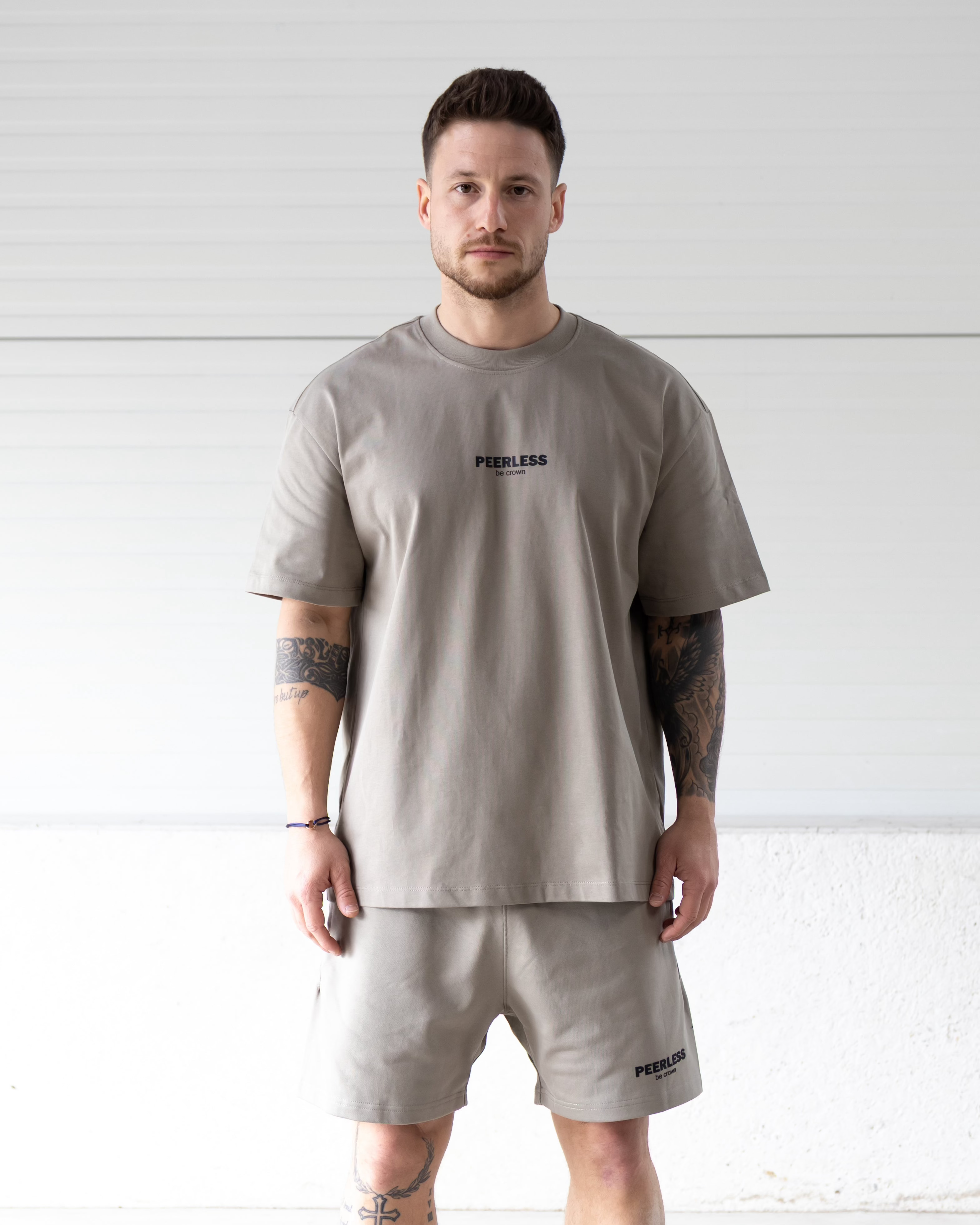 ICONIC T-SHIRT TAUPE