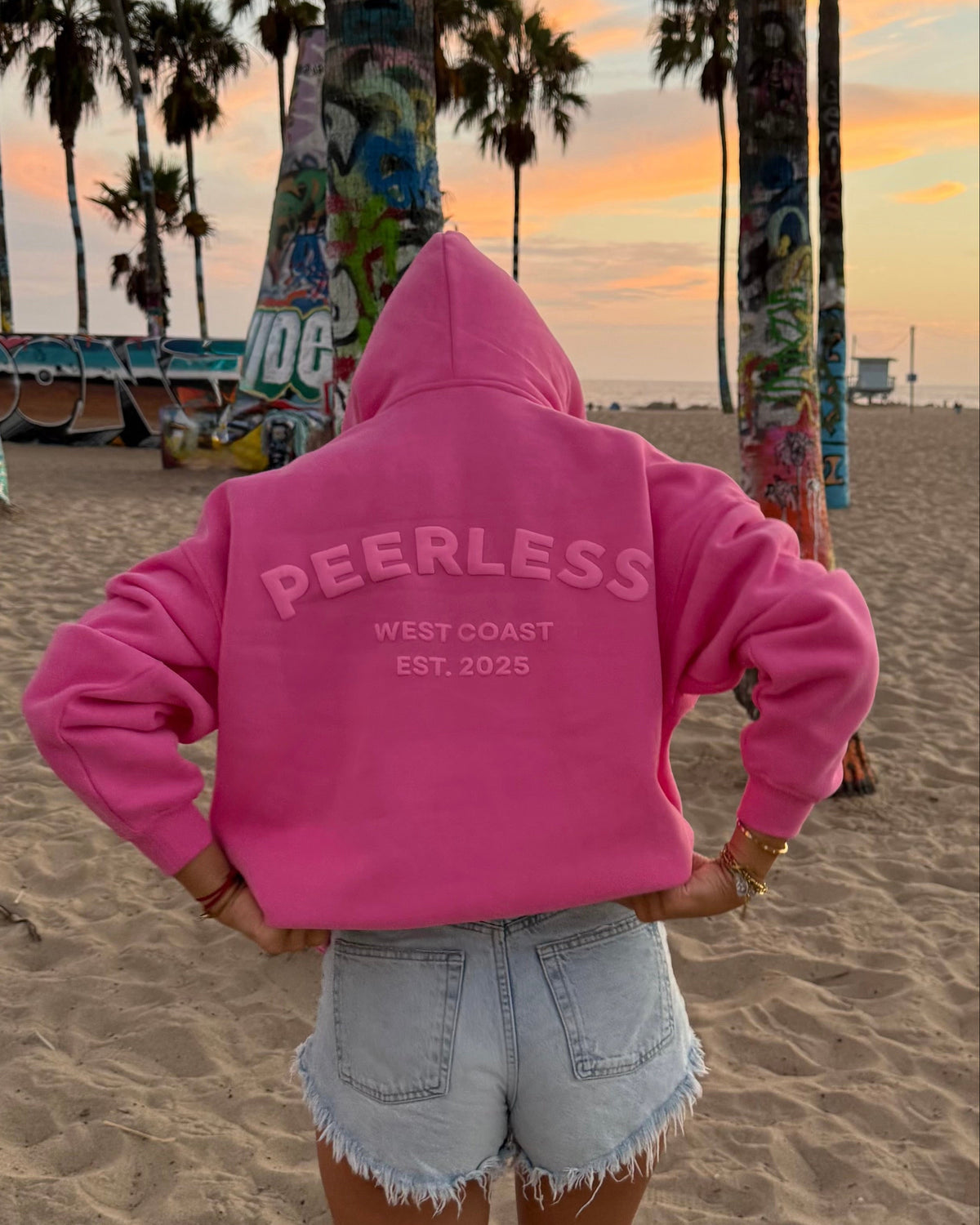 LA HOODIE PINKY