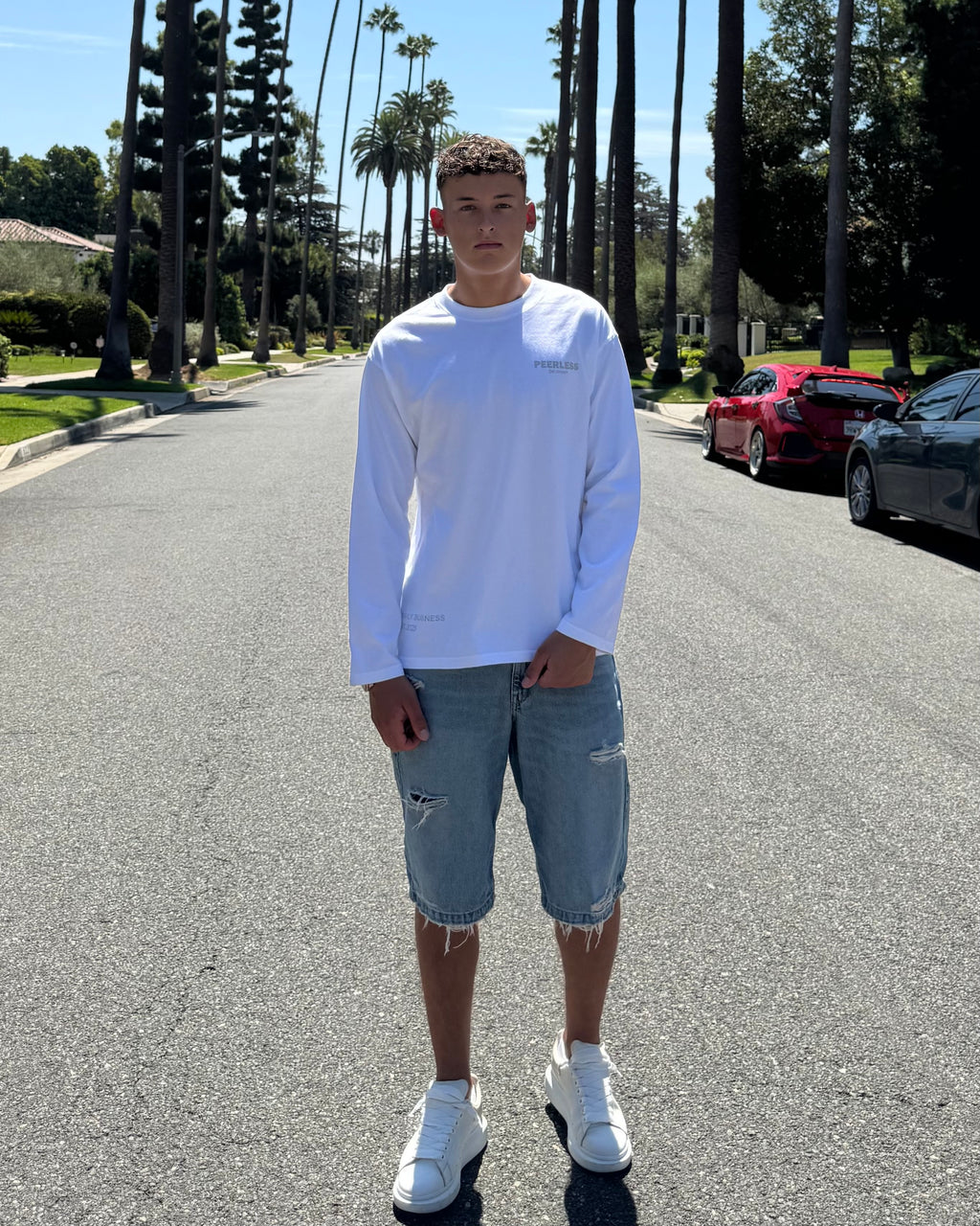 WEST COAST LONGSLEEVE WHITE