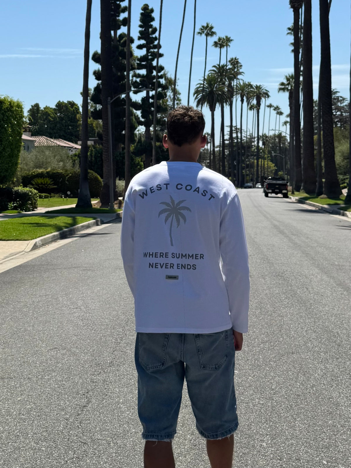 WEST COAST LONGSLEEVE WHITE