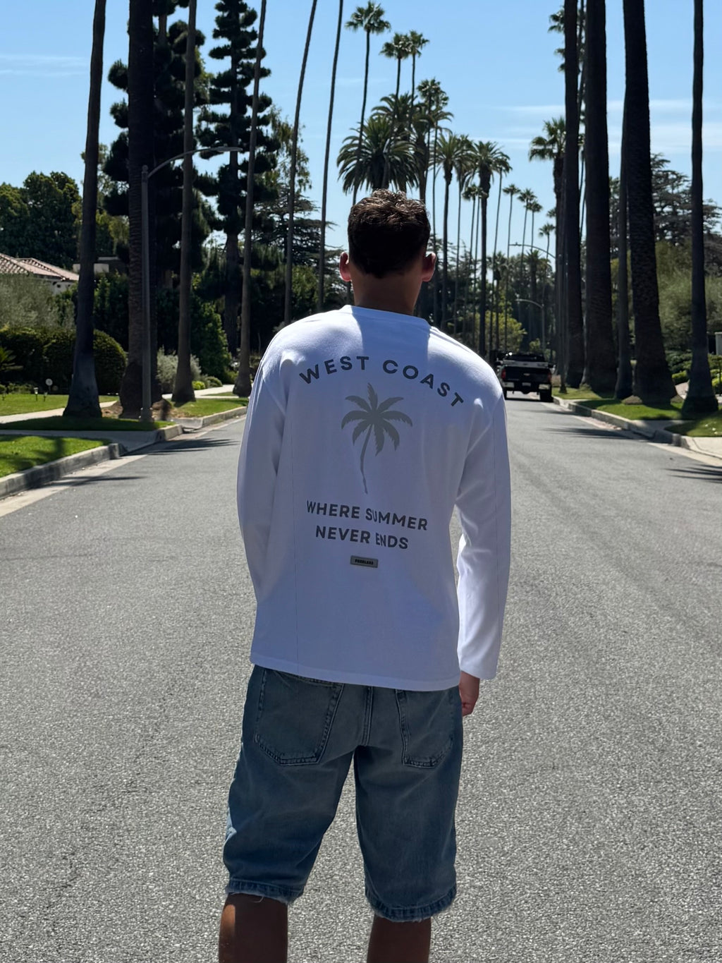 WEST COAST LONGSLEEVE WHITE