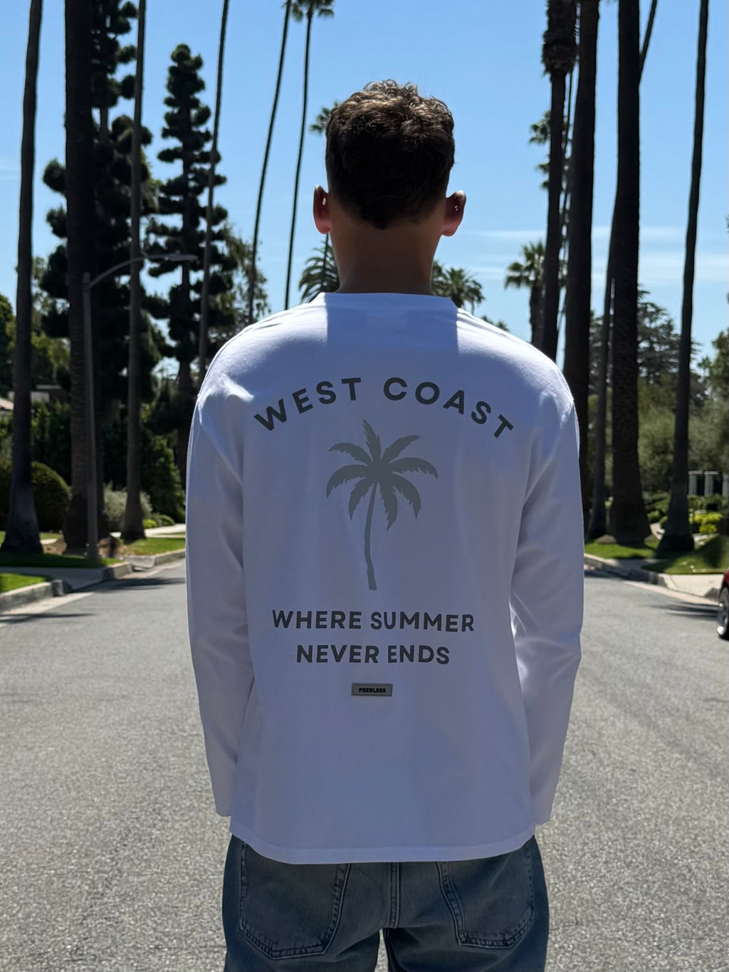 WEST COAST LONGSLEEVE WHITE