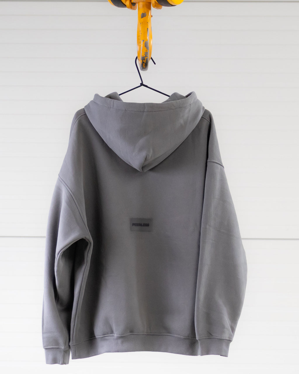 ICONIC HOODIE LIGHT GREY