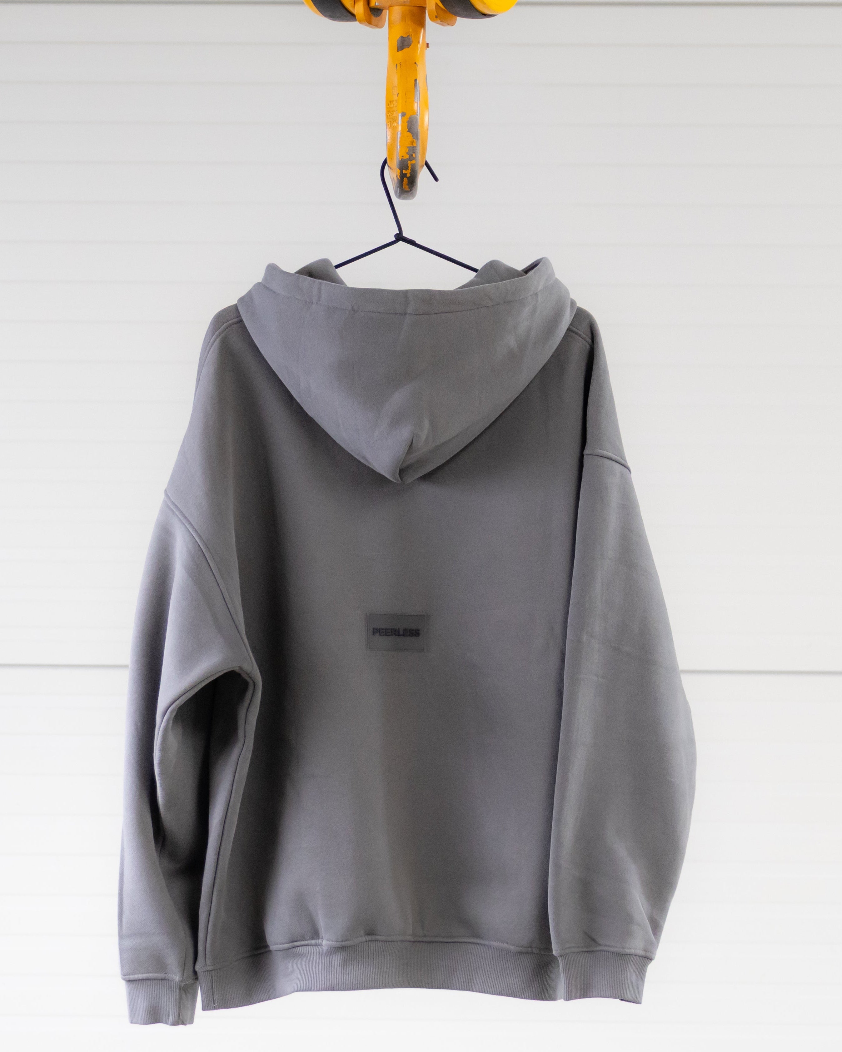 ICONIC HOODIE LIGHT GREY