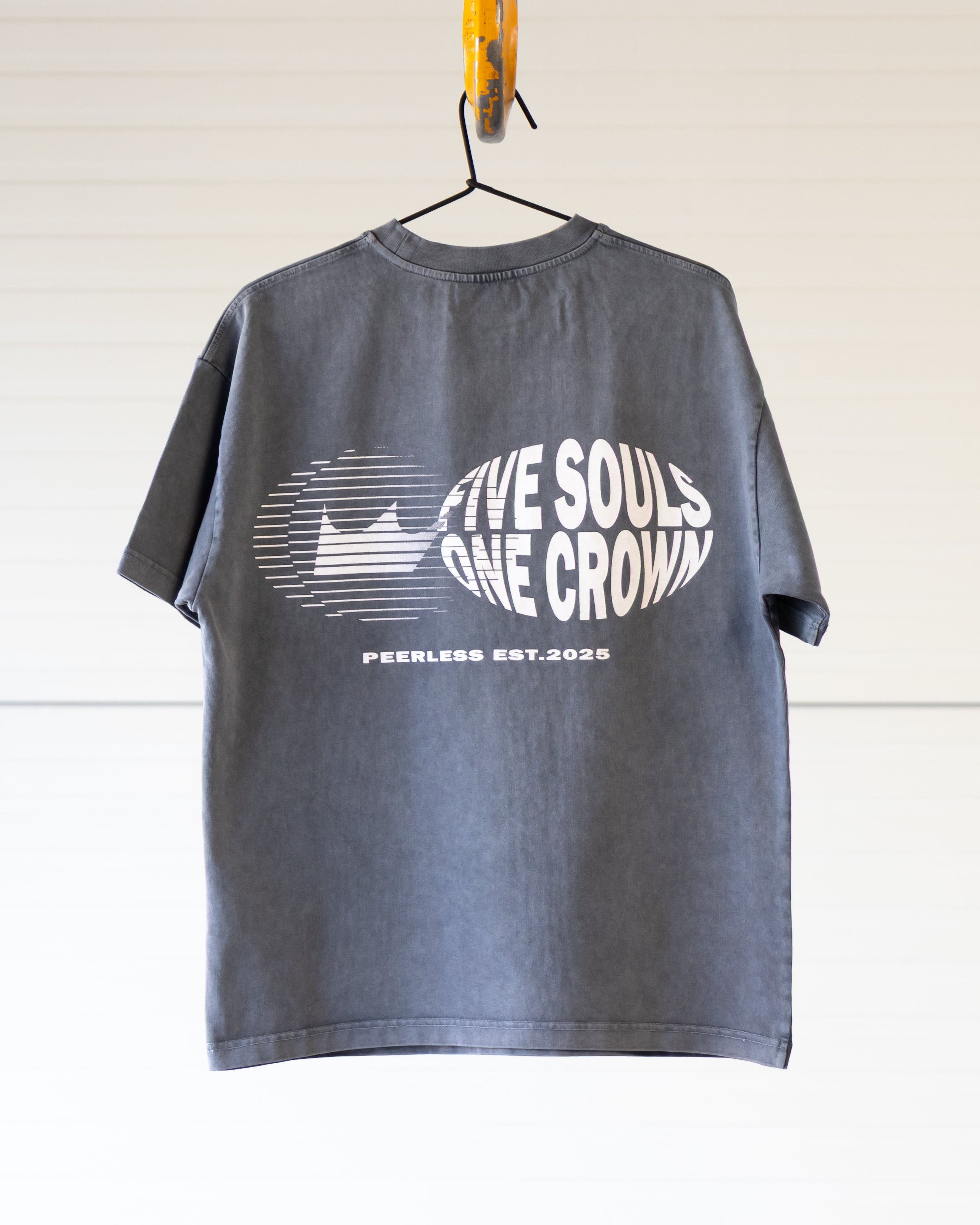 CROWNED T-SHIRT WASHED