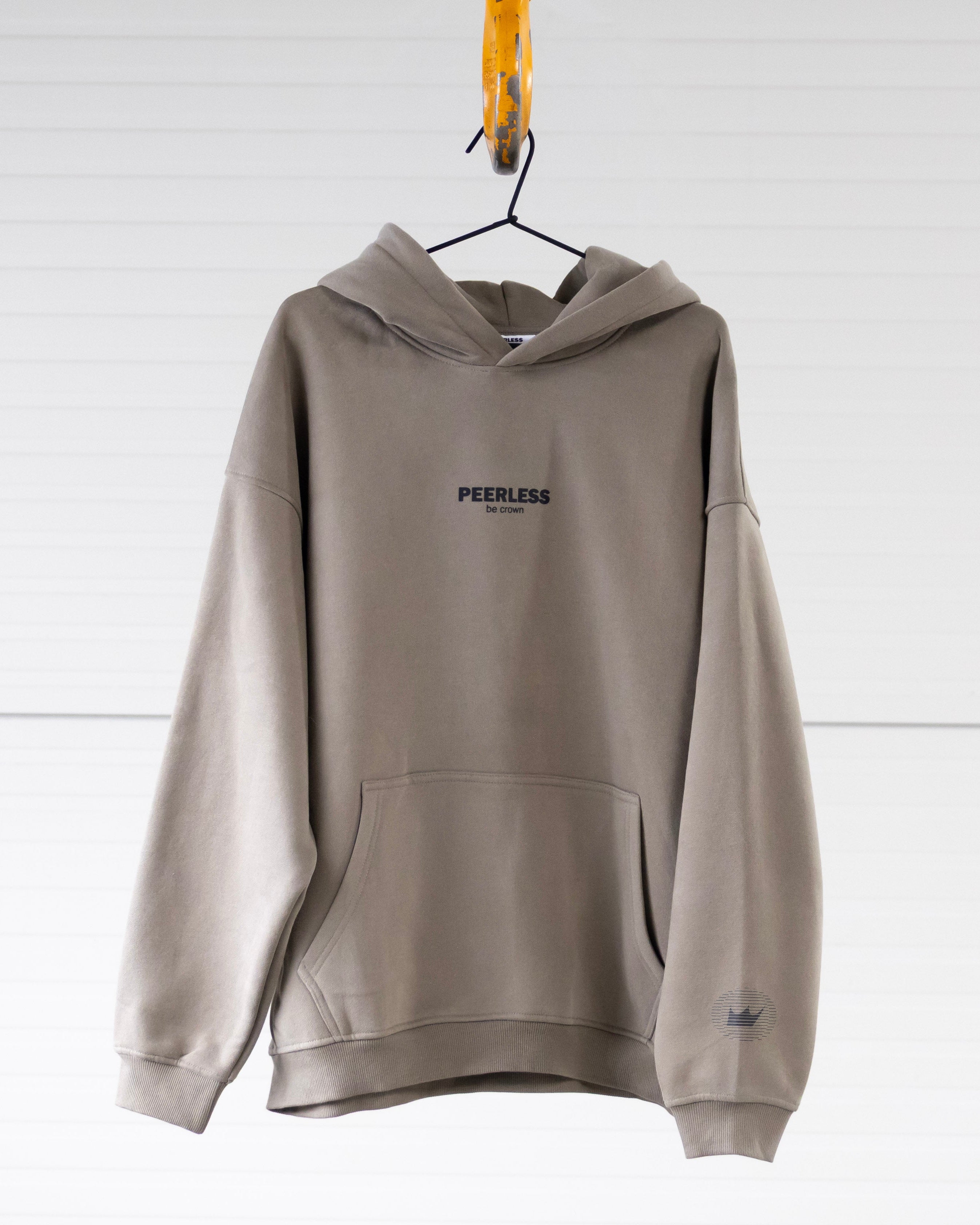 ICONIC HOODIE TAUPE