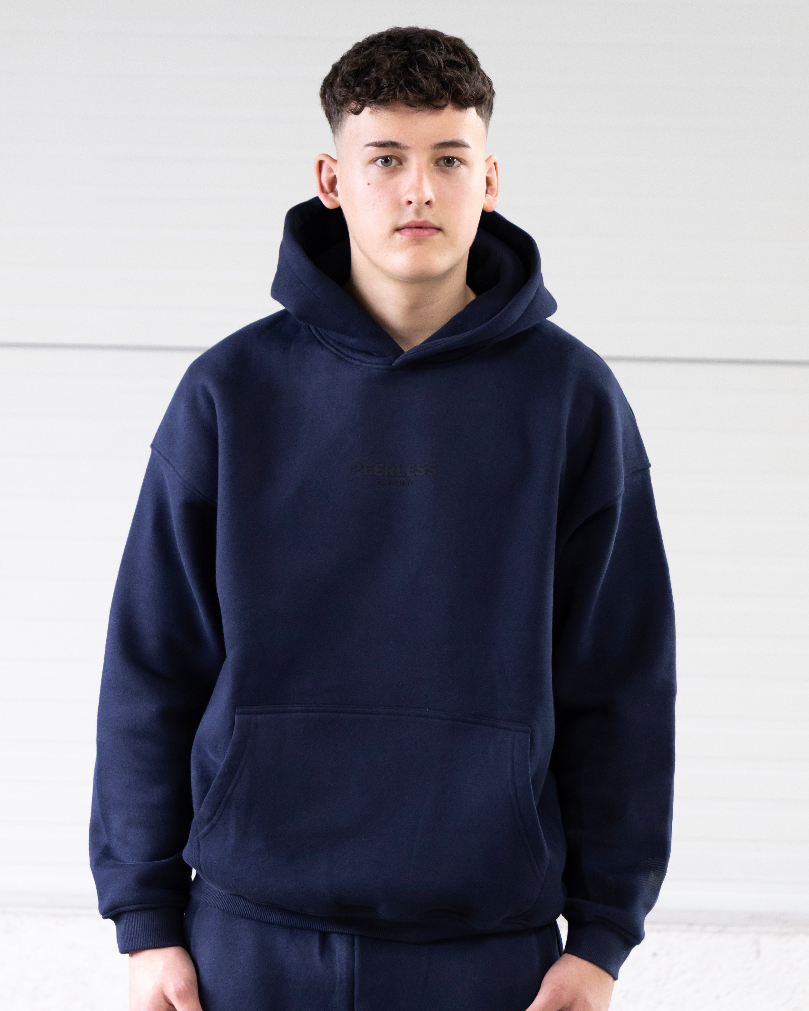 ICONIC HOODIE MIDNIGHT BLUE