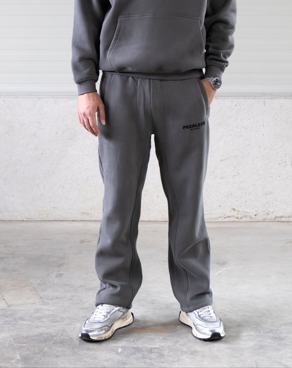 ICONIC SWEATPANTS LIGHT GREY