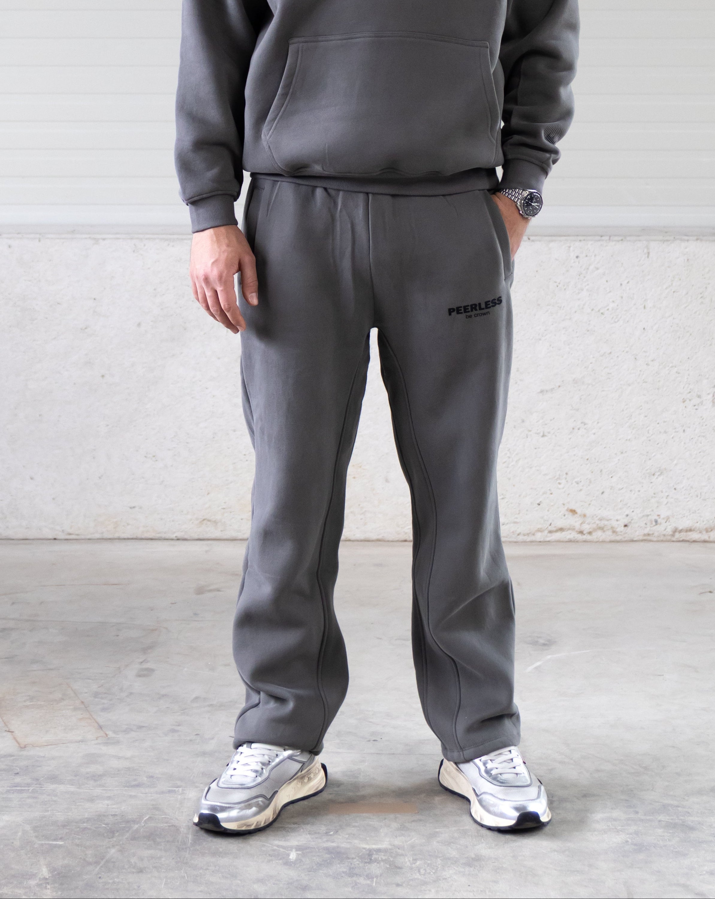 ICONIC SWEATPANTS LIGHT GREY