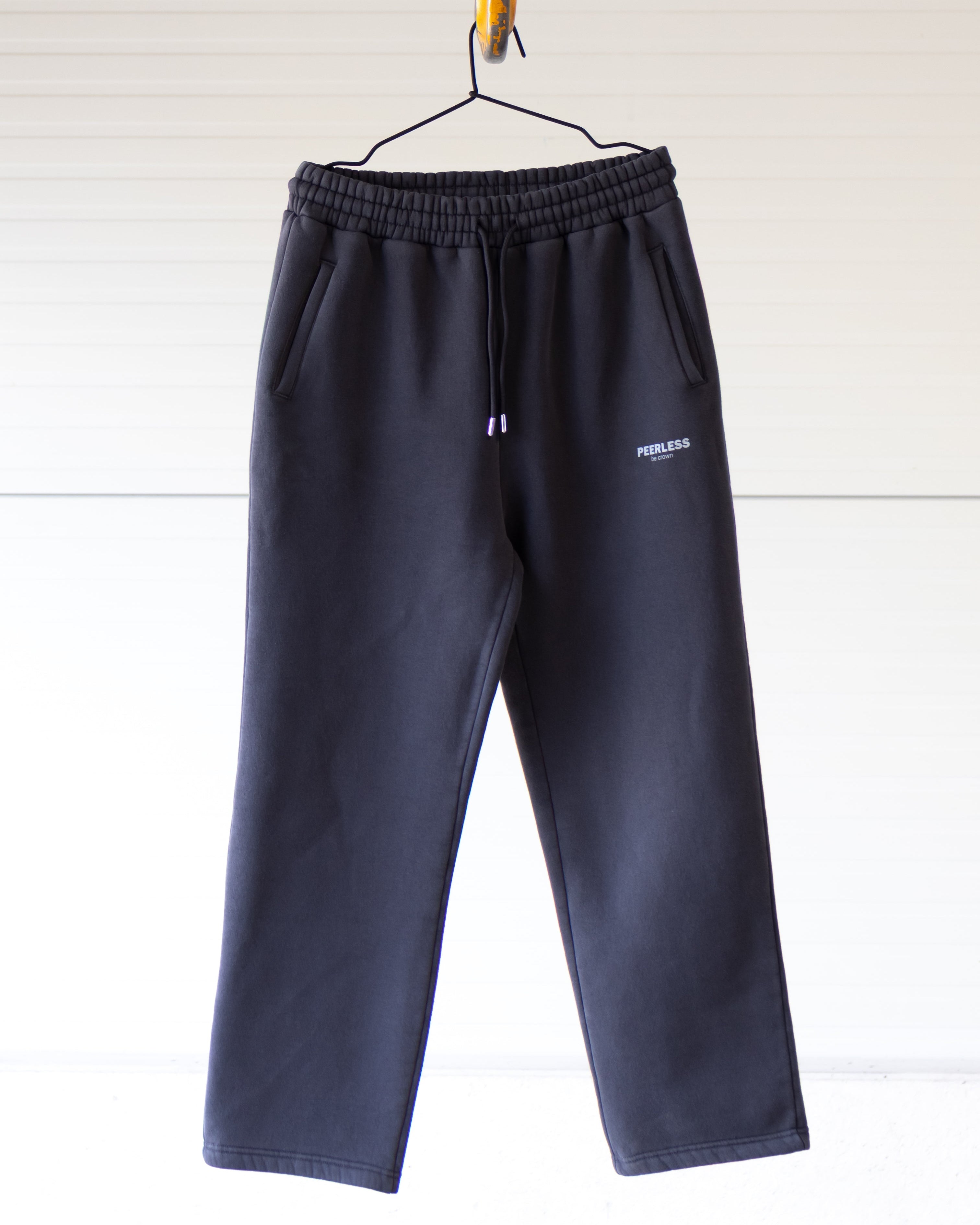 CROWNED PANTS WASHED BLACK 1