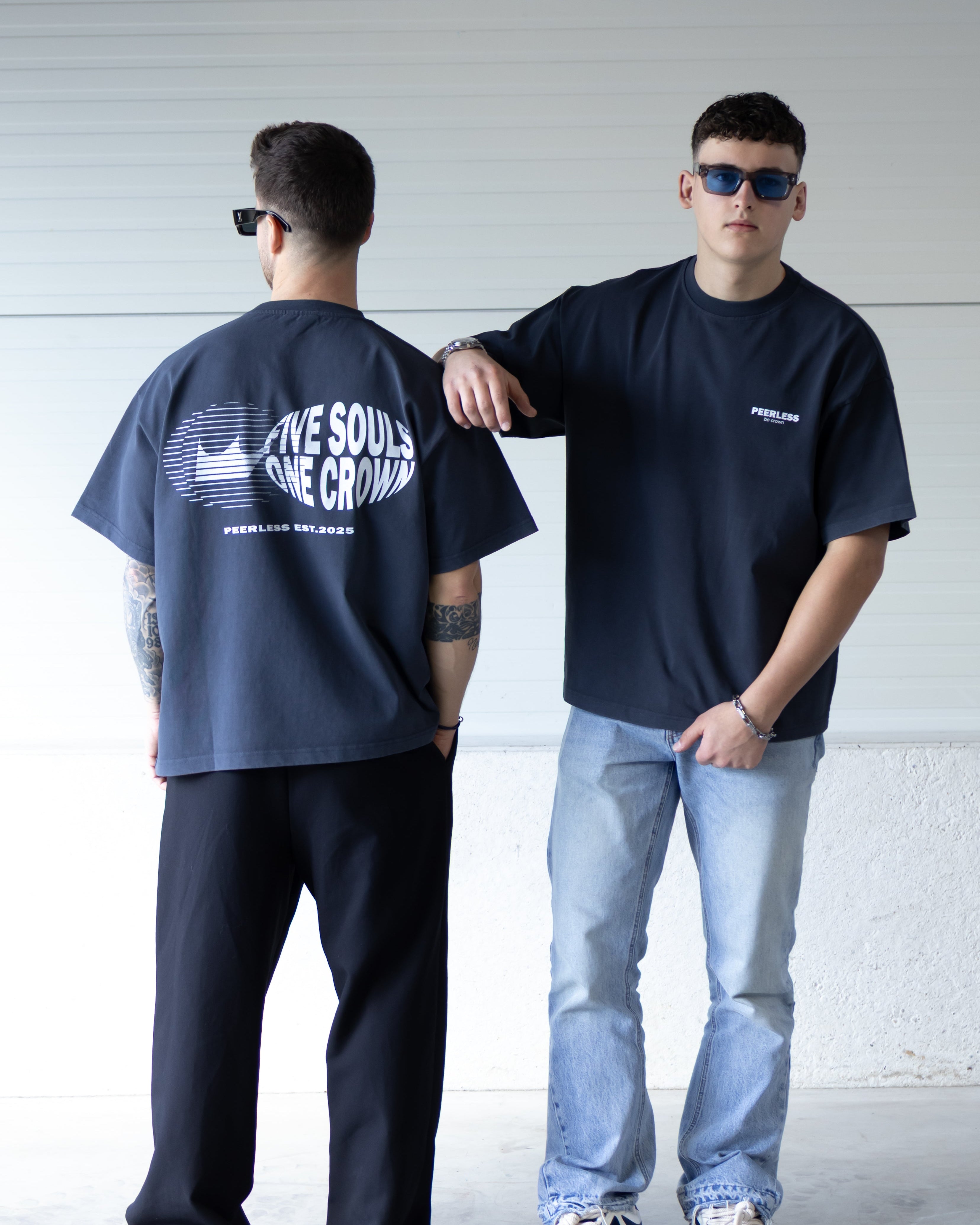 CROWNED T-SHIRT WASHED